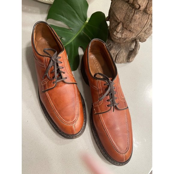 Allen Edmond Wilbert Split-Toe Lace-Up Oxford Sz 12 A - Picture 5 of 14